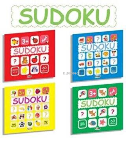Çocuklar İçin Sudoku Seti - 4 Kitap Takım - Kolektif | Yeni ve İkinci 