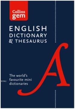 Collins Gem English Dictionary and Thesaurus - Kolektif | Yeni ve İkin