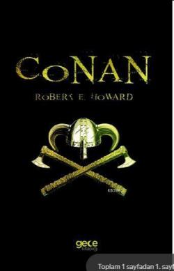 Conan - Robert E. Howard | Yeni ve İkinci El Ucuz Kitabın Adresi