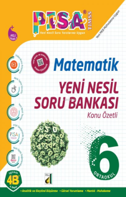 Damla Eğitim Pisa Yeni Nesil Matematik Soru Bankası - 6 - Abdullah Şah
