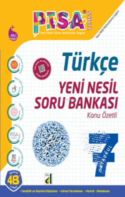 Damla Eğitim Pisa Yeni Nesil Türkçe Soru Bankası - 7