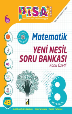 Damla Pisa Yeni Nesil Matematik Soru Bankası-8. Sınıf - Abdullah Şahin