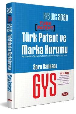 Data Yayınları 2020 GYS Türk Patent ve Marka Kurumu Soru Bankası