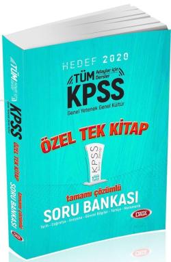 Data Yayınları 2020 KPSS Genel Yetenek Genel Kültür Tek Kitap Tamamı Ç