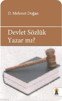 Devlet Sözlük Yazar mı? - D. Mehmet Doğan | Yeni ve İkinci El Ucuz Kit