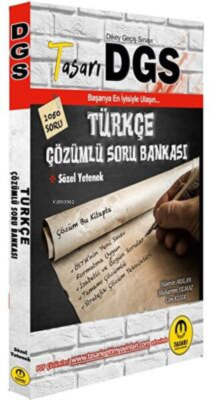DGS Türkçe Çözümlü Soru Bankası Tasarı Eğitim Yayınları - Kolektif | Y