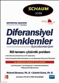 Diferensiyel Denklemler - Schaum's - H. Hilmi Hacısalihoğlu | Yeni ve 