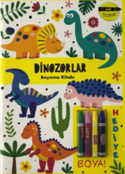 Dinozorlar Boyama Kitabı - Minik Ressamlar - Kolektif | Yeni ve İkinci
