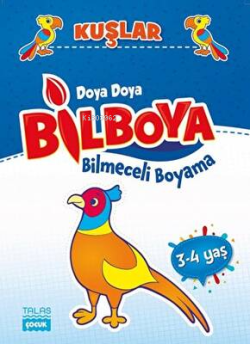 Doya Doya Bilboya (3-4) Bilmeceli Boyama (Kuşlar)