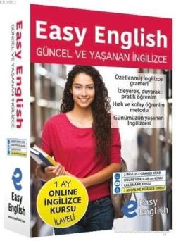 Easy English Güncel ve Yaşanan İngilizce Eğitim Seti - Kolektif | Yeni