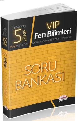 Editör Yayınları 5. Sınıf VIP Fen Bilimleri Soru Bankası Editör - | Ye