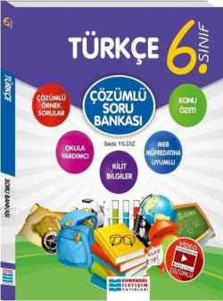 6. Sınıf Türkçe Video Çözümlü Soru Bankası Evrensel İletişim Yayınları