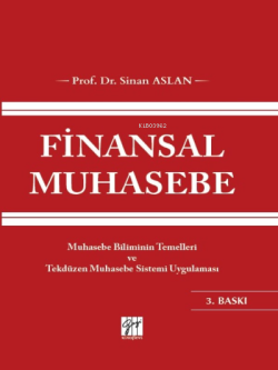 Finansal Muhasebe - Sinan Aslan | Yeni ve İkinci El Ucuz Kitabın Adres