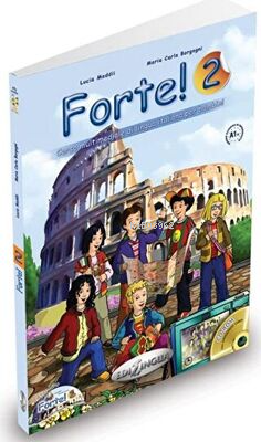 Forte 2 + CD İtalyanca Temel-üst Seviye 7-11 yaş - Maria Carla Borgogn