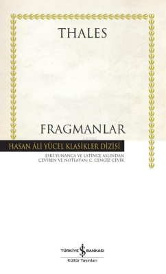Fragmanlar - Thales | Yeni ve İkinci El Ucuz Kitabın Adresi