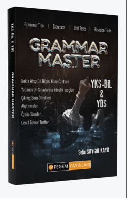 Grammar Master YKS - DİL&YDS - Selin Saygın Kaya | Yeni ve İkinci El U