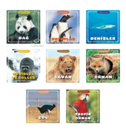 Hayvanlar Dünyası Serisi (8 Kitap Takım) - Kolektif | Yeni ve İkinci E