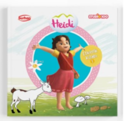 Heidi Etkinlik Kitabı  1;Boyama, Alıştırma, Eşleştirme, Bulmaca, Yaz çiz Bul