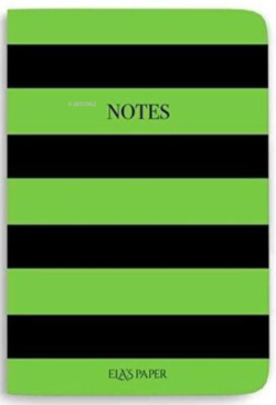 Helloween Çizgili Yeşil Notebook - Defter - | Yeni ve İkinci El Ucuz K