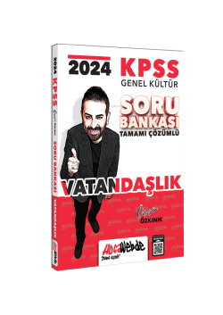 HocaWebde Yayınları 2024 KPSS Genel Kültür Vatandaşlık Tamamı Çözümlü 