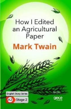 How I Edited an Agricultural Paper/ İngilizce Hikayeler A2 Stage2 - Ma