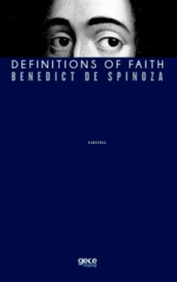 İnanç Tanımları - Benedict de Spinoza | Yeni ve İkinci El Ucuz Kitabı