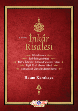 İnkar Risalesi - Hasan Karakaya | Yeni ve İkinci El Ucuz Kitabın Adres
