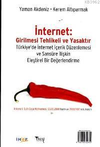İnternet: Girilmesi Tehlikeli ve Yasaktır Internet: Restricted Access 