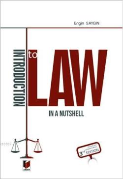 Introduction to Law in a Nutshell - Engin Saygın | Yeni ve İkinci El U