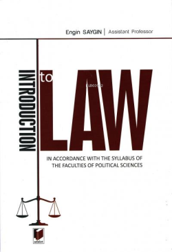 Introduction to Law - Engin Saygın | Yeni ve İkinci El Ucuz Kitabın Ad