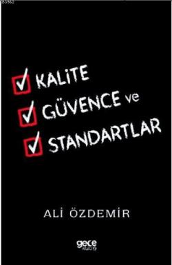 Kalite Güvence ve Standartlar - Ali Özdemir | Yeni ve İkinci El Ucuz K