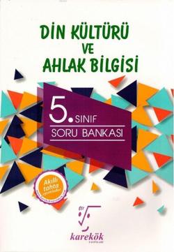 Karekök Yayınları 5. Sınıf Din Kültürü ve Ahlak Bilgisi Soru Bankası Karekök