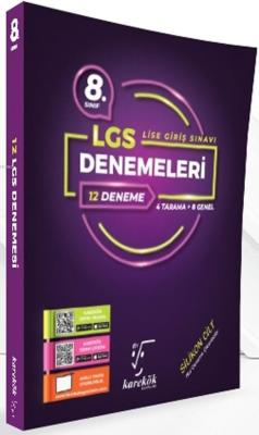 Karekök Yayınları 8. Sınıf LGS 12 Deneme Karekök - | Yeni ve İkinci El