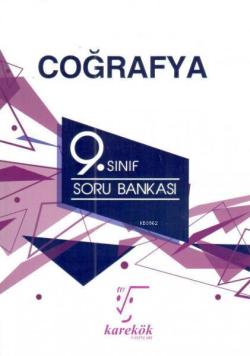 Karekök Yayınları 9. Sınıf Coğrafya Soru Bankası Karekök - | Yeni ve İ