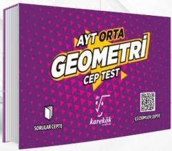 Karekök Yayınları AYT Geometri Orta Cep Test Karekök - | Yeni ve İkinc