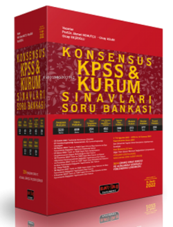 KONSENSUS KPSS ve Kurum Sınavları Hukuk Soru Bankası 2022 - Ahmet Nohu