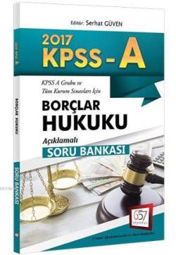 KPSS A Grubu Borçlar Hukuku Açıklamalı Soru Bankası