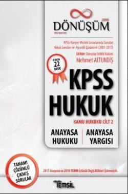 KPSS Hukuk - Dönüşüm - Anayasa Hukuku - Anayasa Yargısı - S. Mehmet Yı