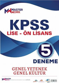 KPSS Lise - Ön Lisans / Genel Yetenek - Genel Kültür 5 Deneme - Kolekt