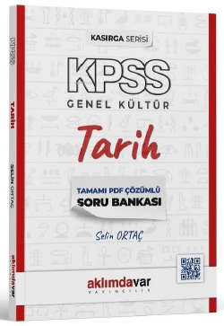 KPSS Tarih Kasırga Soru Bankası PDF Çözümlü - Selin Ortaç | Yeni ve İk