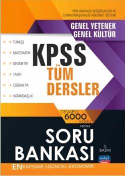 KPSS Tüm Dersler- Soru Bankası/ Türkçe - Matematik - Geometri - Tarih 