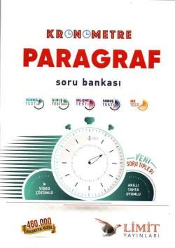 Kronometre Paragraf Soru Bankası - | Yeni ve İkinci El Ucuz Kitabın Ad