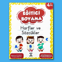 Ktb Kivi Eğitici Boyama Harfler Ve Sözcükler Kivi Çocuk Yayınları - Ko