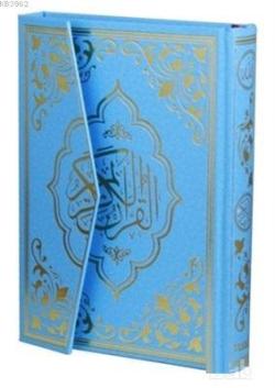 Kur'an-ı Kerim Gökkuşağı Renkli Mavi Cilt (Mühürlü) - Kolektif | Yeni 