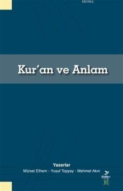Kur'an ve Anlam - Mehmet Akın | Yeni ve İkinci El Ucuz Kitabın Adresi