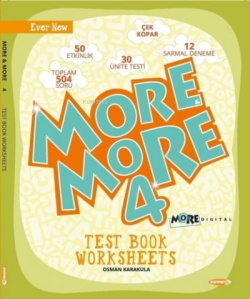 Kurmay - 4. Sınıf More & More Englısh Worksheets & Test Book