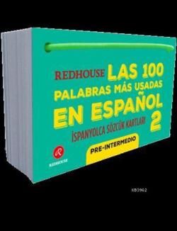 Las 100 Palabras Más Usadas En Español 2; Redhouse İspanyolca Sözcük Kartları