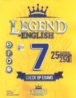 Legend English 7. Sınıf Check Up Exams - Emine Çelik | Yeni ve İkinci 