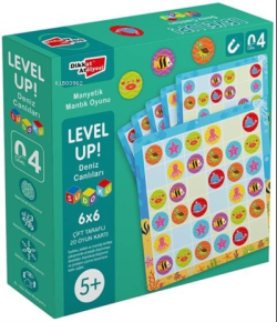 Level Up! 4 - Deniz Canlıları Sudoku - | Yeni ve İkinci El Ucuz Kitabı
