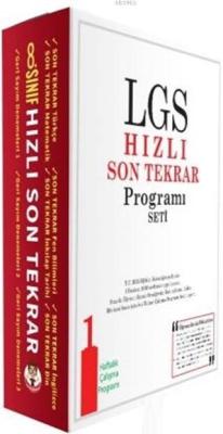 LGS Hızlı Son Tekrar Programı Seti - Kolektif | Yeni ve İkinci El Ucuz